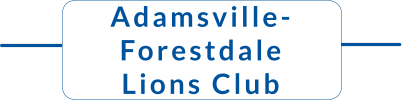 Adamsville-Forestdale  Lions Club