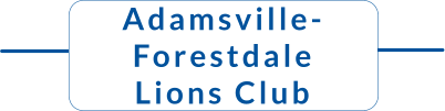 Adamsville-Forestdale  Lions Club